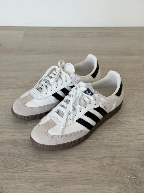 adidas Shoes - Adidas Samba OG in white/black, women’s size 7.5